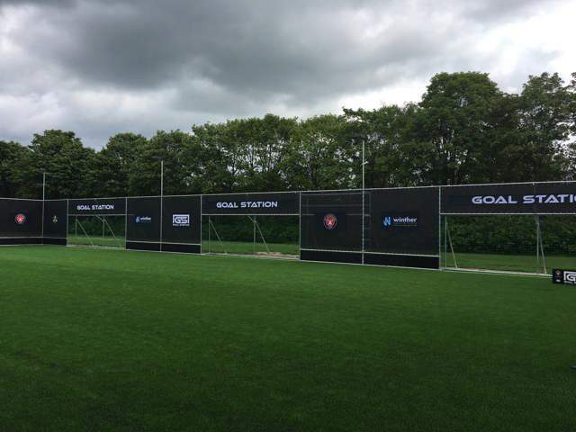 Winther Sport & Fritid har opført en ny Goal Station G8 - Arena Pro hos FC Midtjylland