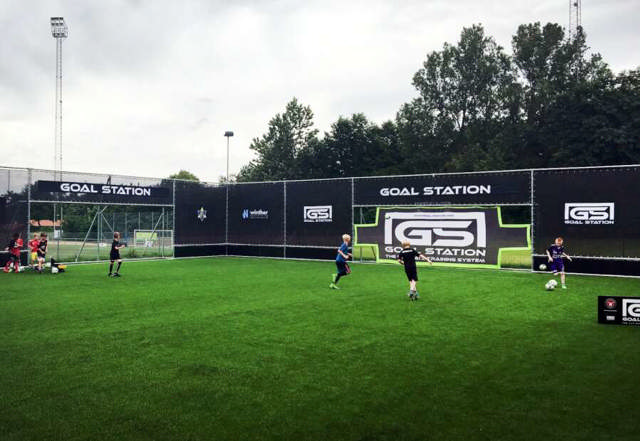 Winther Sport & Fritid har opført en ny Goal Station G8 - Arena Pro hos FC Midtjylland