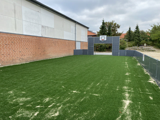 Winther Sport & Fritid har anlagt en ny multibane hos Tarm Skole