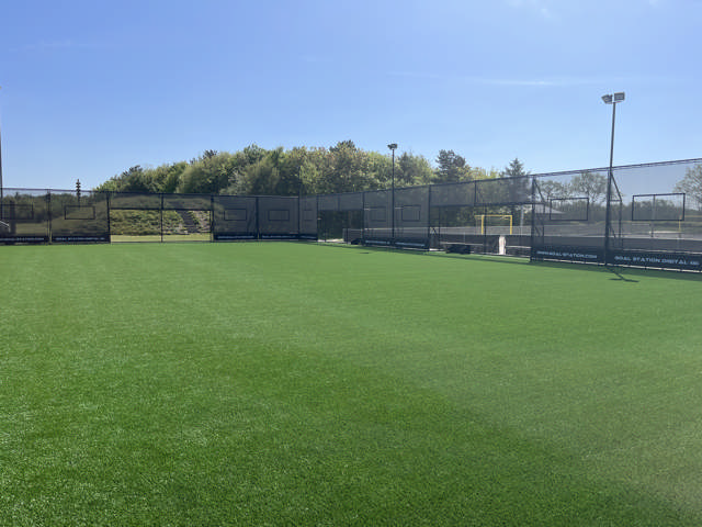 Winther Sport & Fritid har opført en ny Goal Station G8 - Arena Pro hos Dejbjerglund Efterskole